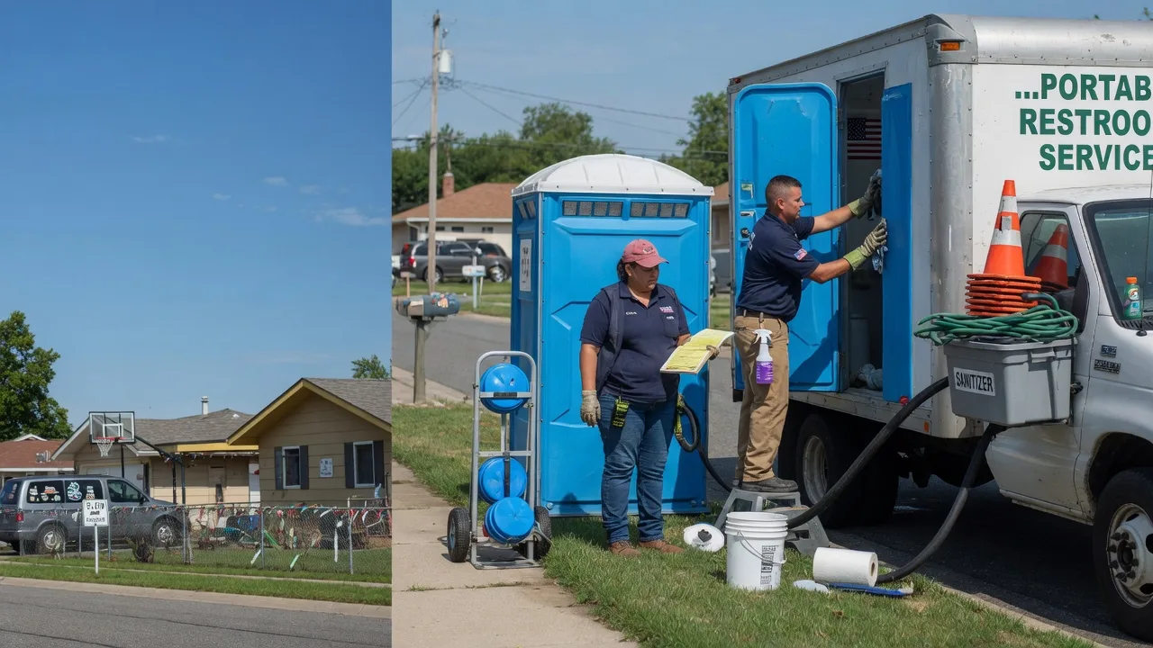 Portable Toilet Rental in Camden On Gauley, WV near me